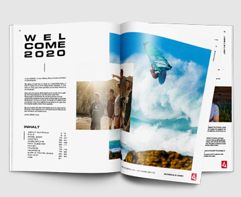 Der Windsurf Katalog zeigt das beste Segel, Mast oder Gabelbaum aus unserem online Surfshop. Jetzt kostenlos bestellen.