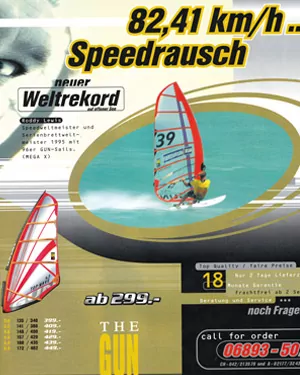 Robert Friedrich Gunsails Speed Needle Board