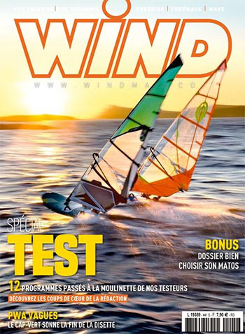 Testbericht Windsurf Freeride Segel Surf Magazin, Windsurf Journal, Planchemag, Windsurf UK, Windnews