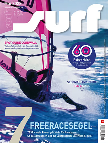 Testbericht Windsurf Segel Wave Surf Magazin, Planchemag, Windnews, Wind