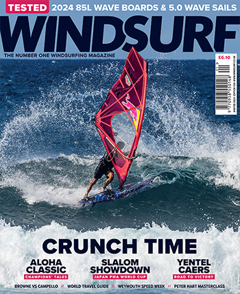 Test report windsurf sail