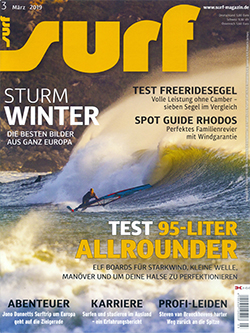 GUNSAILS | Stream Testbericht Windsurf Freeride Segel Surf Magazin
