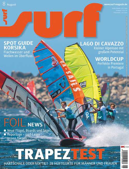 Surf Magazin Test Windsurf Trapeze